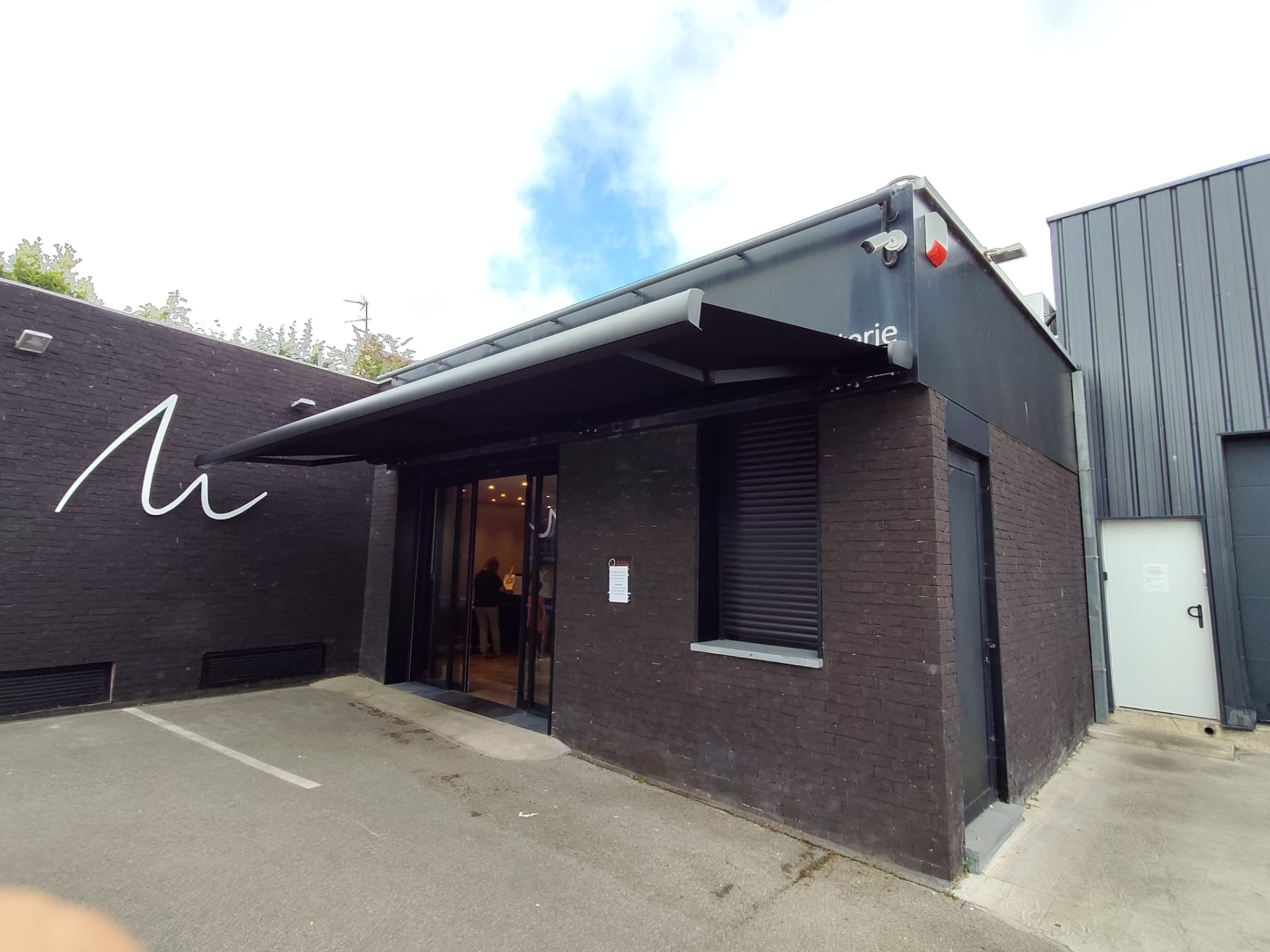 Store banne du traiteur Marette à Boulogne-sur-Mer